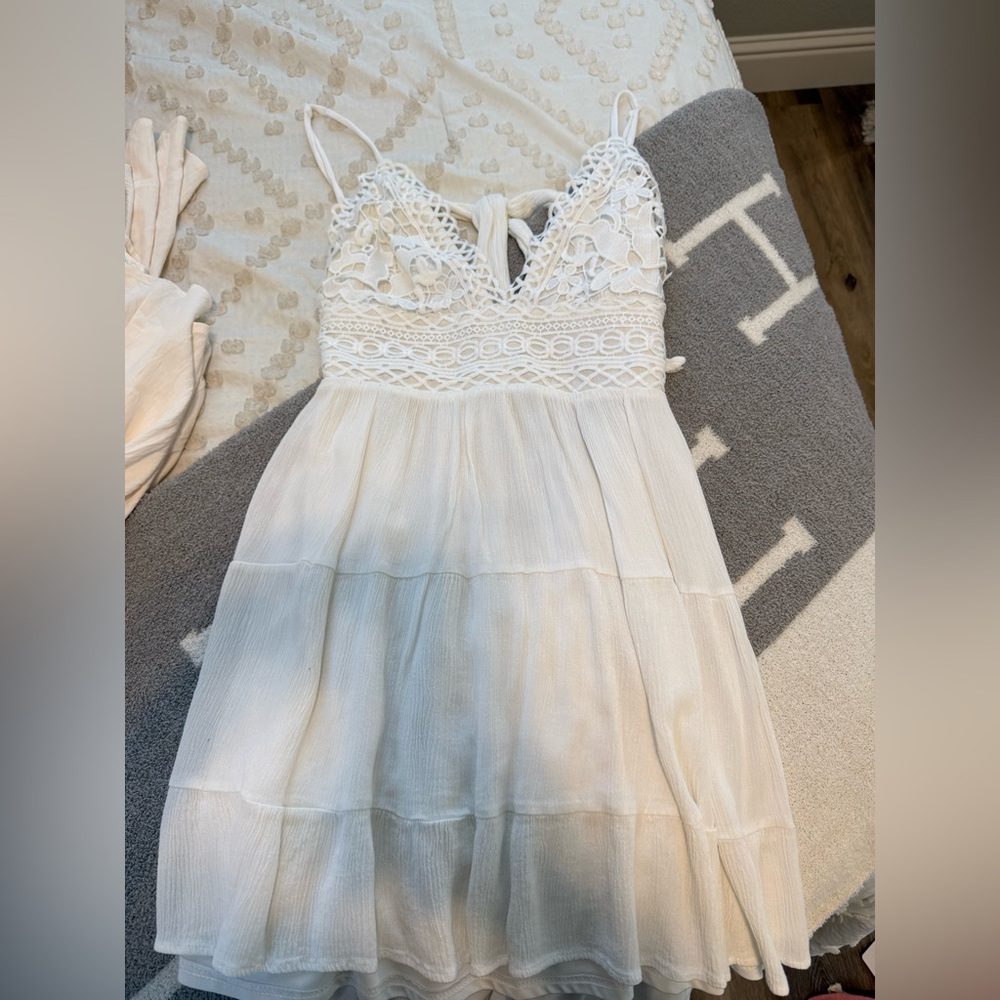 White dress